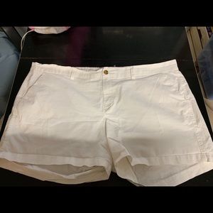 White shorts